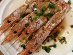 蒜蓉开背虾-橄榄季酒店