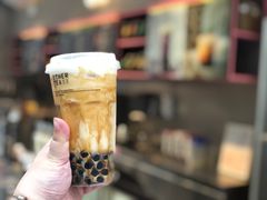 黑糖薯丸甘棠拿铁-OT另茶(上海幸福里店)