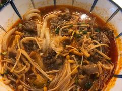 泡菜肥牛乌冬面-樱の千渡日式料理·铁板烧•烧鸟(金盛田广场店)