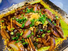 炒鳝丝-西塘人家•黑金冠本地好店