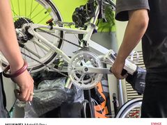 -道路口单车爱瓦士dahon大行