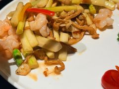 芦笋鲜虾仁-知楚•精致湖北菜(武商MALL店)