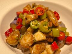 紫山茄拌扇贝-味莊·青岛菜(石老人店)