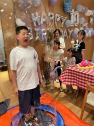 -小鲤鱼生日气球派对会场策划布置
