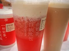 霸气芝士草莓-奈雪的茶(市百一店)