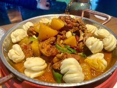 特色大盘鸡-撒拉花儿·新疆菜·清真(太阳宫店)