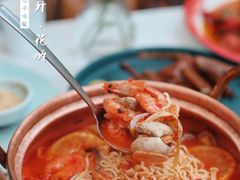番茄酸辣海鲜锅仔-听香·678茶铺(猛追湾店)