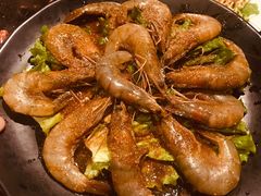 火红大虾-那胡同里的小烤肉馆(开发区万达店)
