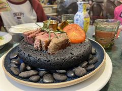 火焰澳洲谷饲西冷牛扒-秘密旅行Bonjour(黑金冠 江南西店)