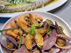 -悦海·家宴·冰花皮皮虾大锅贴(宝龙店)