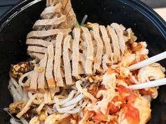 番茄炒蛋拌面-两勺子一碗口水鸡拌面