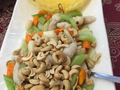 金巢腰果墨青鱼丁-潮喜竹溪荔湖酒家(荔枝湾店)