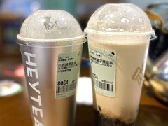 热糖烤栗子糯糯茶-喜茶(天津乐宾百货店)