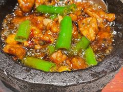 石锅杭椒牛蛙-桂满陇-西湖船宴(西单大悦城店)