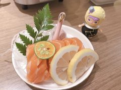 厚厚的三文鱼刺身（9002）-诚·鳗屋(星摩尔店)