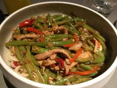 豆角丝炒肉拌转百刀-日上三甘(三里屯店)