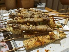 烤羔羊肉串-木屋烧烤(西南角店)