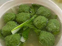 翡翠圆子汤-柏合黄记豆腐皮饭店