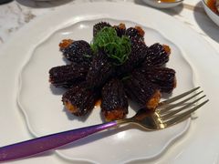 葱烤煎酿羊肚菌-海味世家·家常菜馆(明州里店)