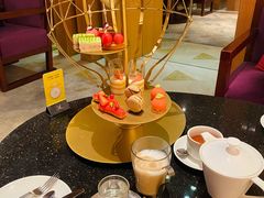 JW臻选下午茶-The Lounge大堂酒廊·咖啡·沙拉·下午茶(金茂深圳JW万豪酒店)