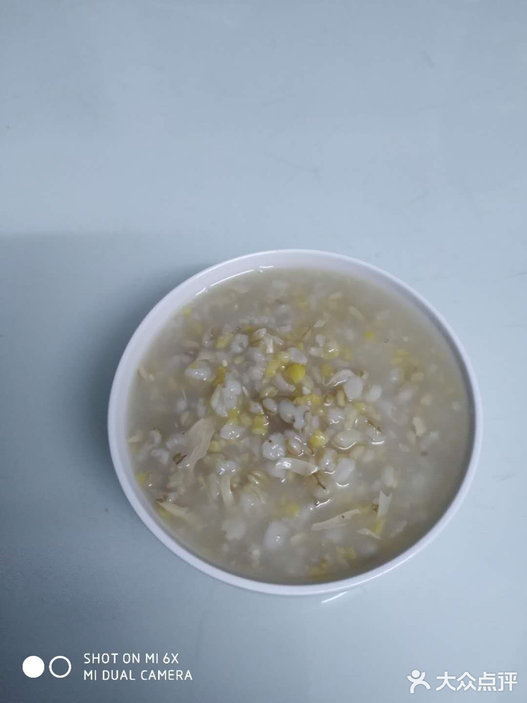 吃了身体健康的杂粮支竹粥