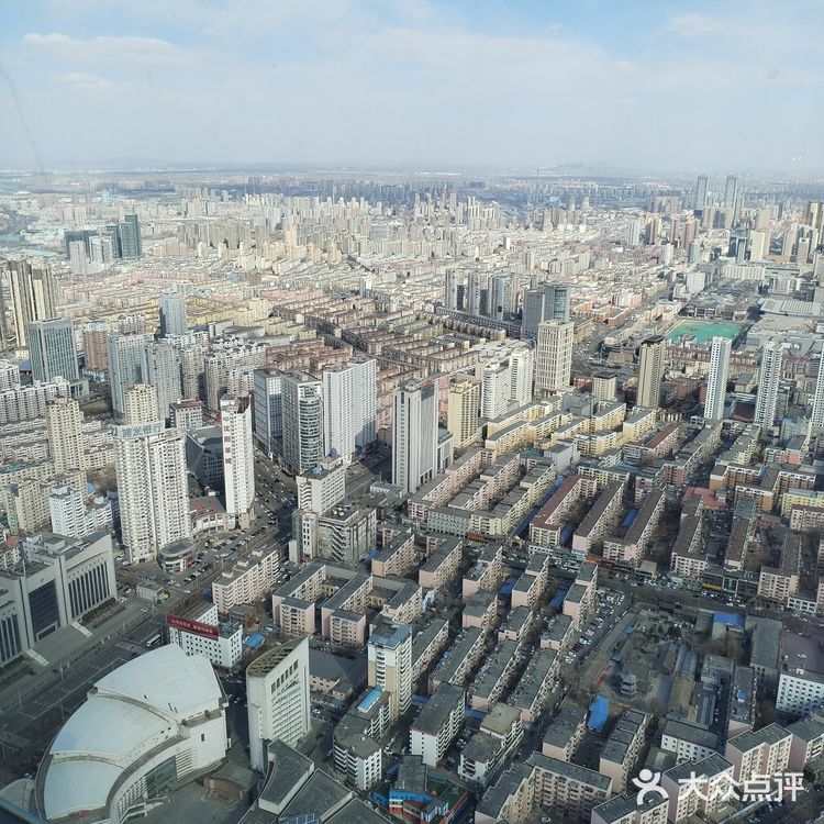 沈阳中心最高层自助餐厅