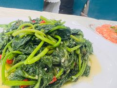 番薯叶-陈记粤湛鸡饭店