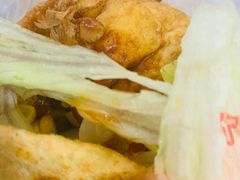 -小红车炸蛋葱油饼