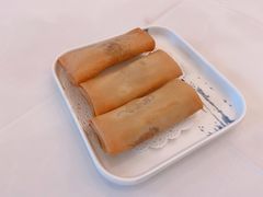 韭菜鸡丝炸春卷-益健名厨海鲜城(夏湾店)