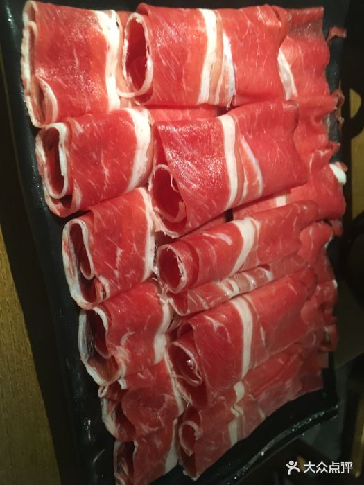 呷哺呷哺(环宇荟店)-精品肥牛-菜-精品肥牛图片-北京美食-大众点评网