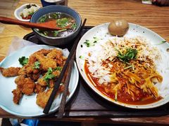辣麻酱鸡丝凉拌手工粉-小满手工粉(上海月星环球港店)