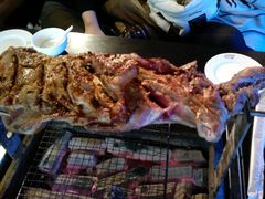 烤羊腿-柿子树炭烤羊腿(金台路店)