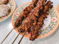 烤羊肉串-烤肉季饭庄