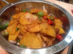 干锅土豆片-簋街仔仔小龙虾(簋街二店)