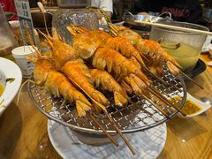 炭烤罗氏虾-花溪雨·森林餐厅(石基店)