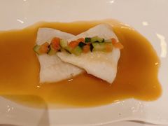 蒸银鳕鱼-Jean Georges