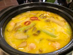 丝瓜鲜菌煮虾滑-天和晟烤鸭店(玉泉西街店)