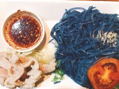 -蝶豆花蓝面条
