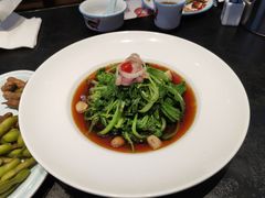 白灼小白菜-老船长海鲜加工店(世纪家园店)