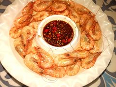 白灼斑节虾-香阁餐厅·常州菜·常州菜代表品牌(新北奥体店)