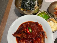 -草家酱蟹炭火烤肉店(珲春南路一店)