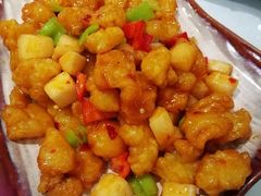 山药爆鱼丁-大眼锅贴水饺(河东店)