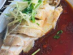 葱油鲈鱼-浦江餐饮•上海菜馆(五四路店)