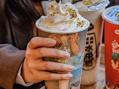 雪顶水牛奶茶-大口九(东方广场店)