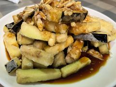 蛤蜊肉拌茄子-华春餐馆(鱼山路店)