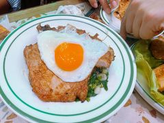 香煎猪扒鸡蛋饭（豉油汁）-华嫂冰室(尖沙咀店)