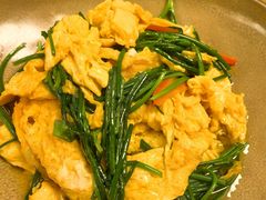 沙葱炒土鸡蛋-龟兹KUCINA·新疆菜(前滩L+PLAZA店)