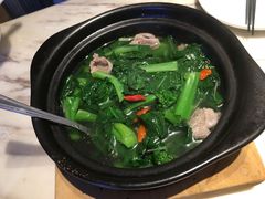 瘦肉水浸时蔬-汤城小厨•粤菜•靓汤(西直门凯德MALL店)