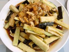 蛤蜊肉拌茄子-华春餐馆(鱼山路店)