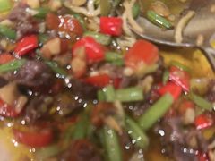 菜籽油炒衡东黄牛肉-老湘村·湖南土菜(天河维多利店)